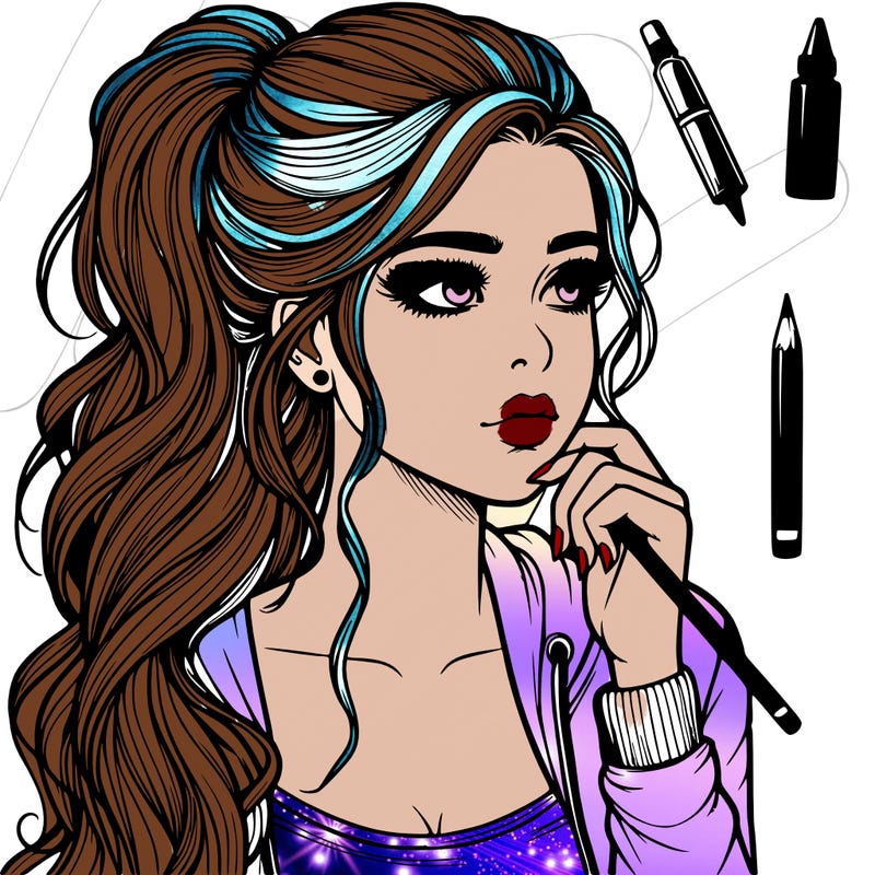 realistic teenage pretty