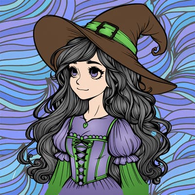 realistic witch