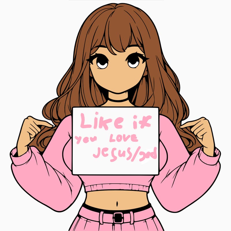 girl holding a blank sign in a long sleeve crop top