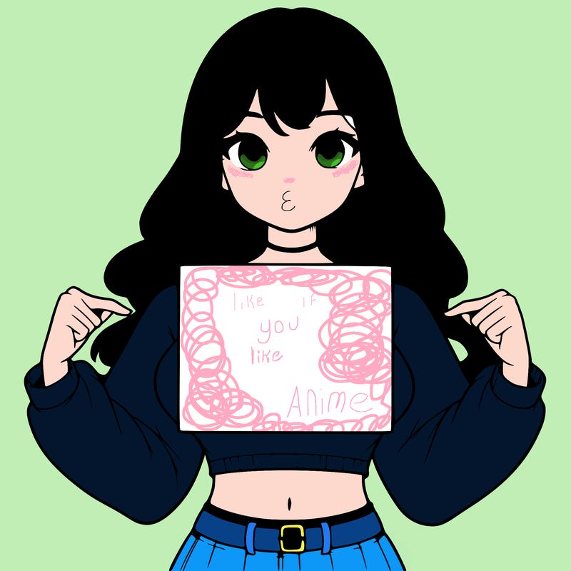 girl holding a blank sign in a long sleeve crop top