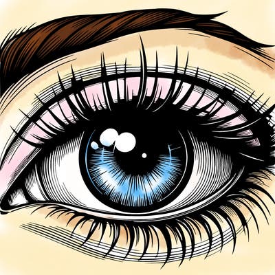 realistic eye