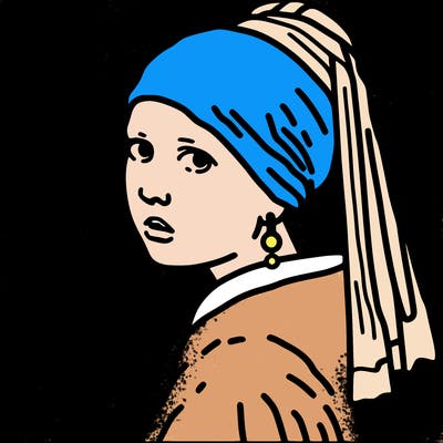 girl with the pearl earring painting