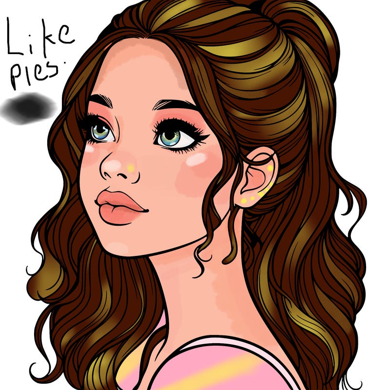 beautiful realistic girl