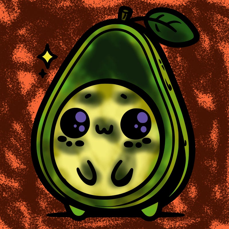 cute avocado