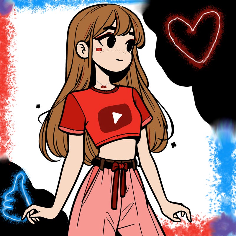 girl in a cute crop top