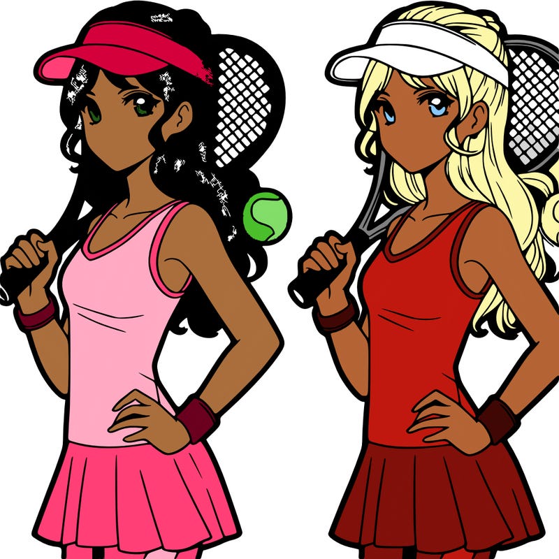 tennis girl
