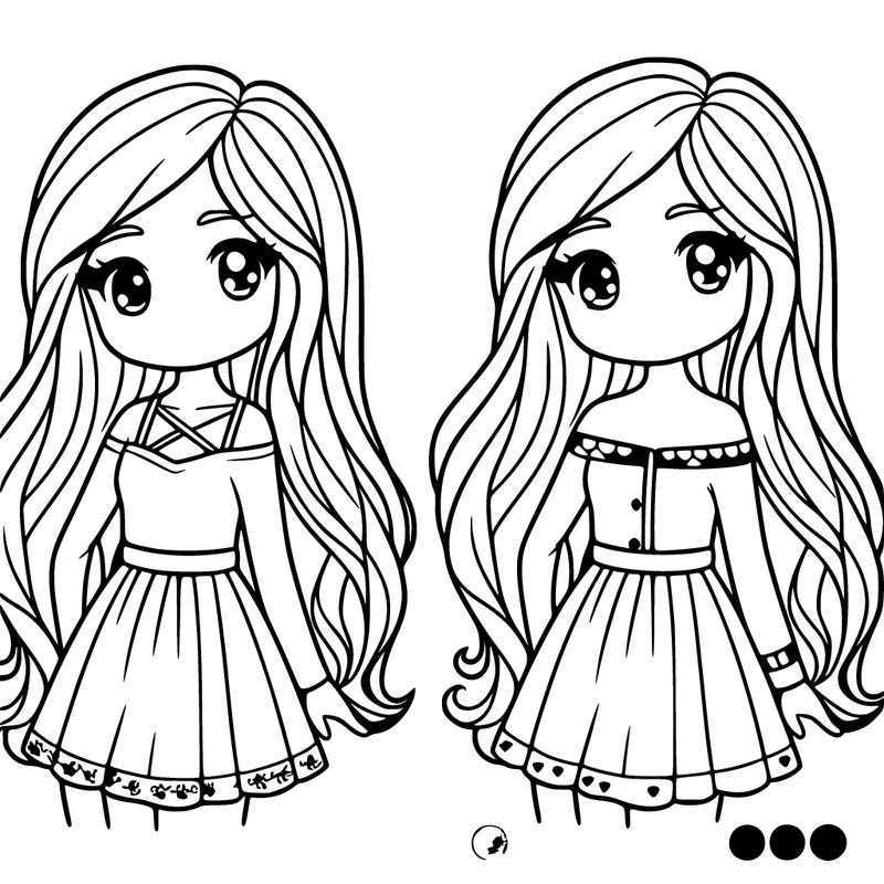 pretty girl who has long hair