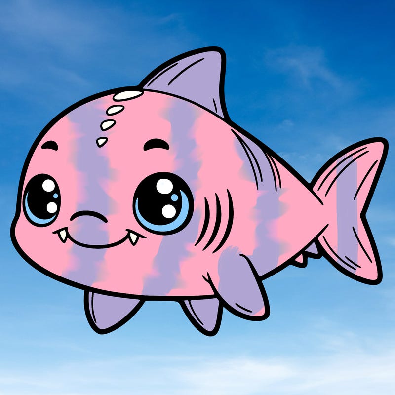 cute baby shark
