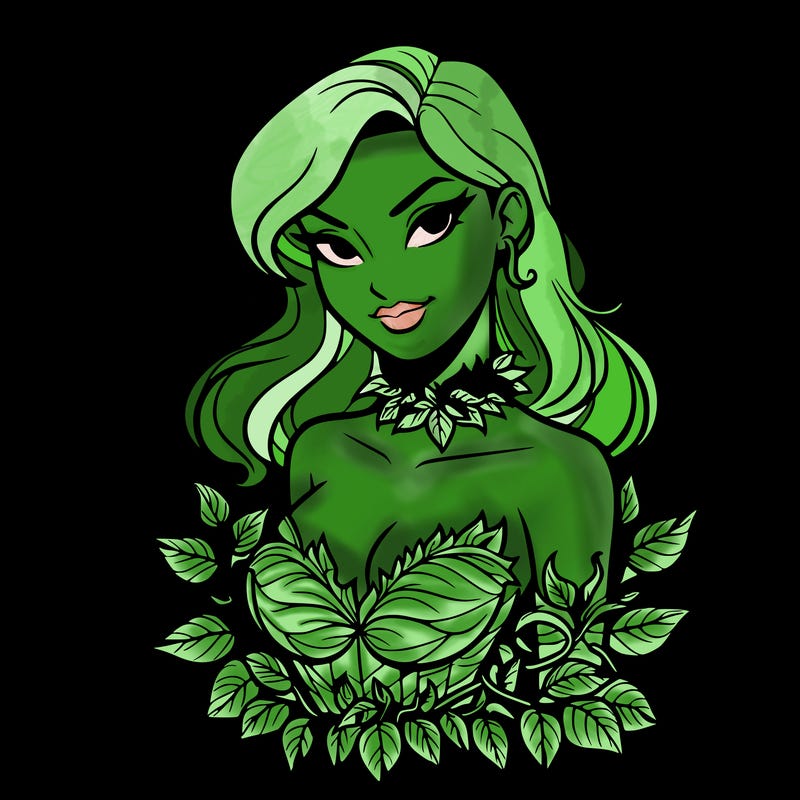 poison ivy woman