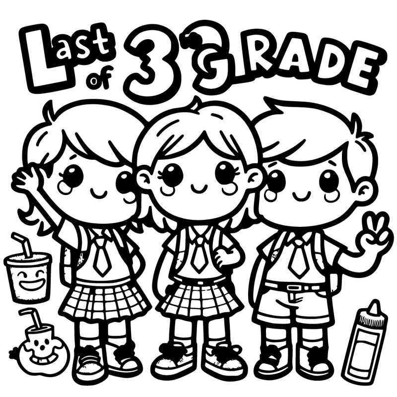 last day of 3rd grade