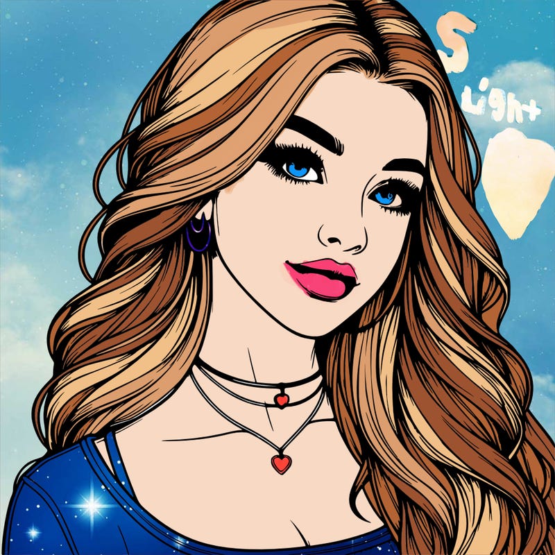 detailed realistic girl