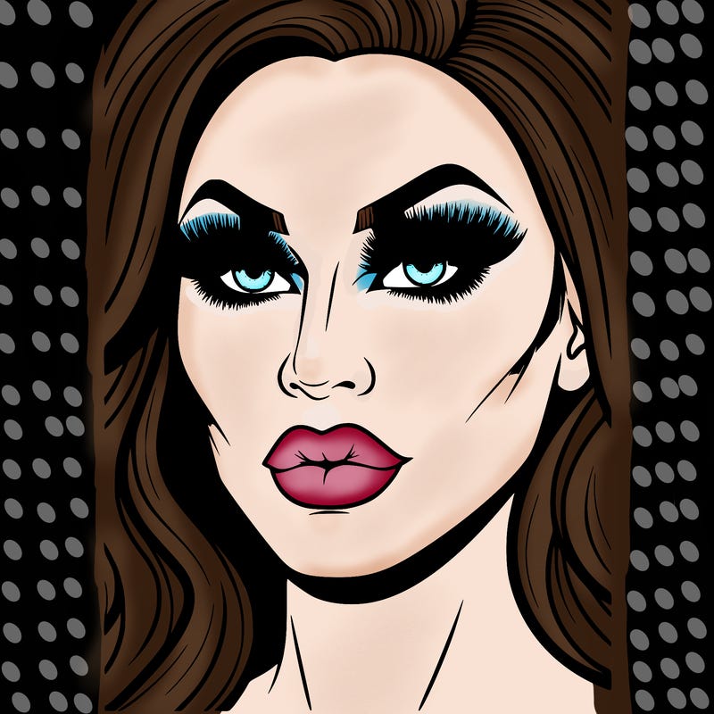 realistic drag queen