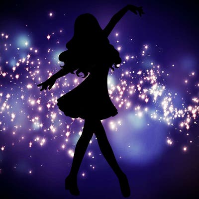 realistic girl, dance