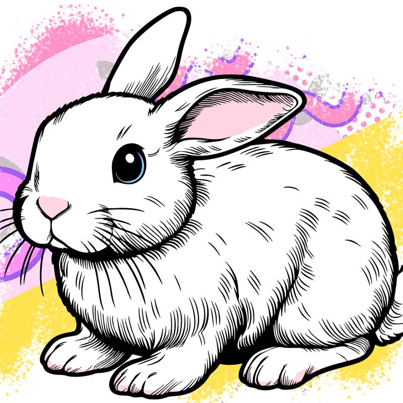 realistic bunny