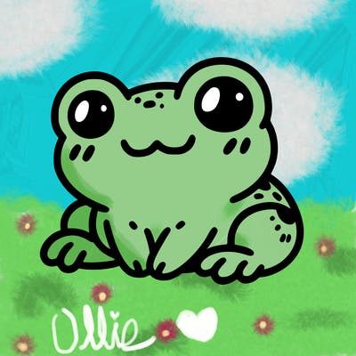 cute frog