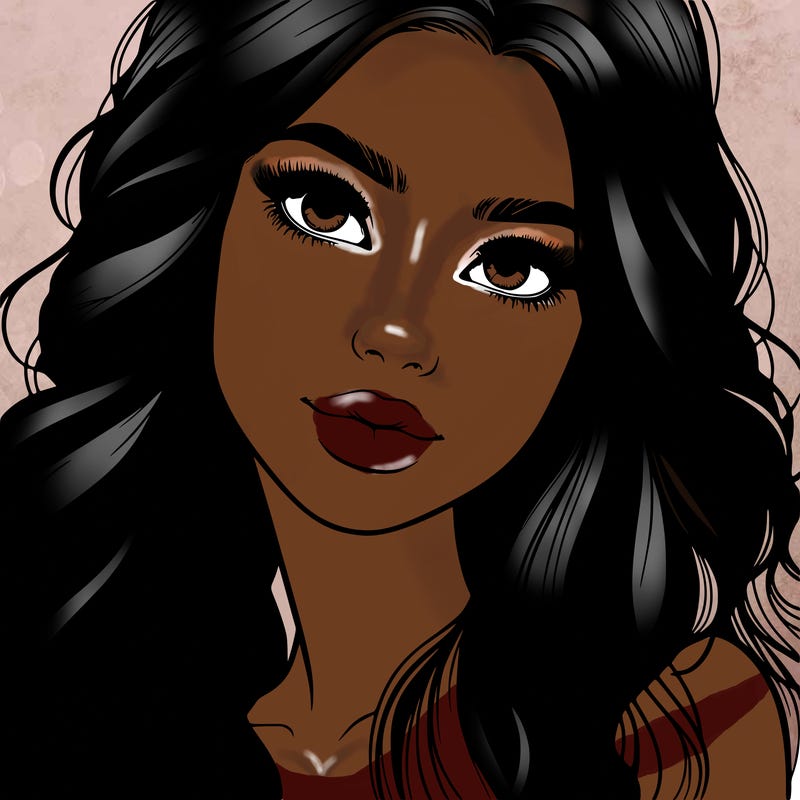 beautiful realistic girl