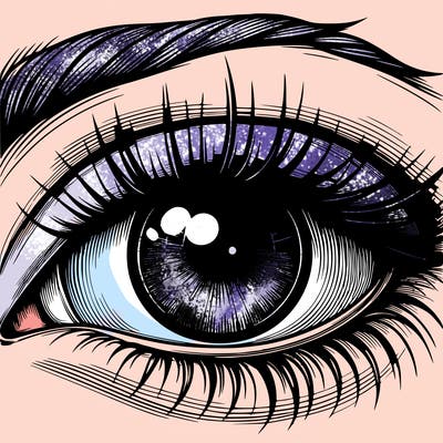 realistic eye