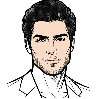 handsome man