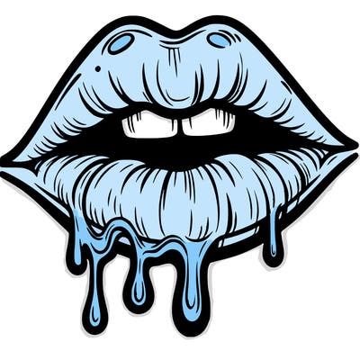 lips that look realistic and drip