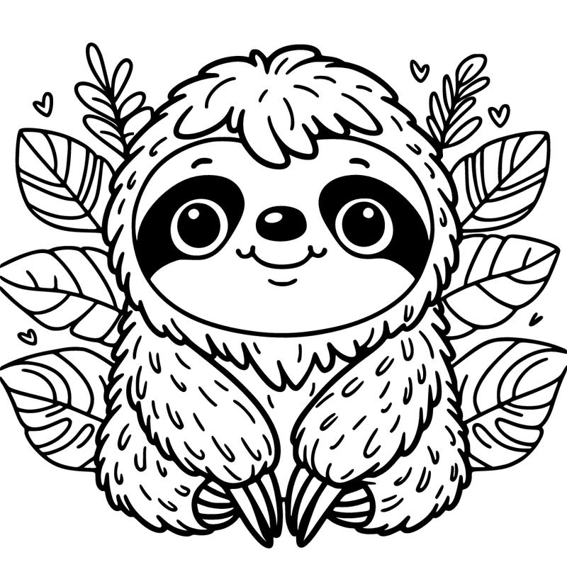 cute sloth