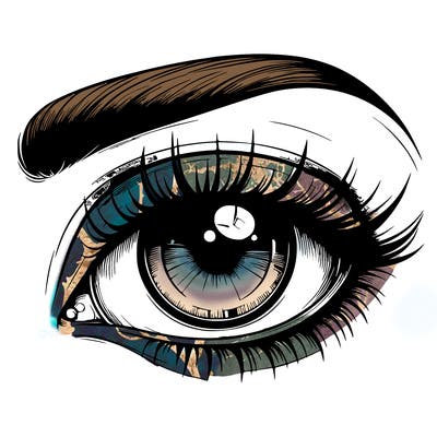 realistic eye