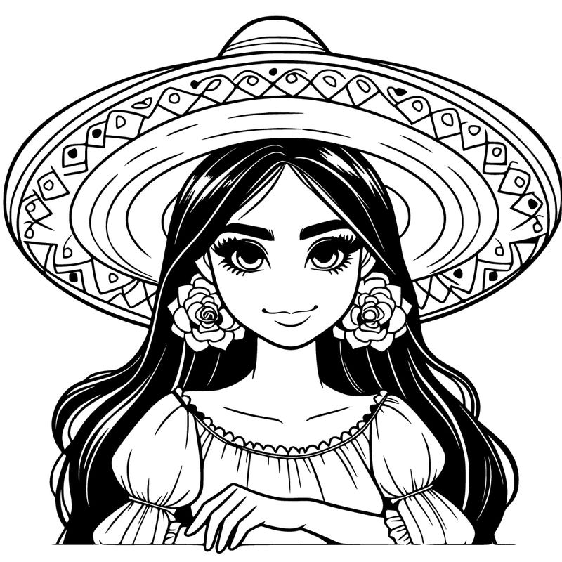 mexican girl that is super pretty and realistic