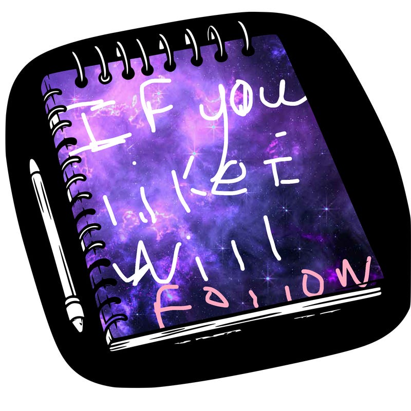 a blank sketch pad