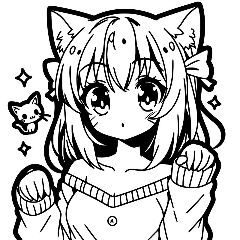 anime cat girl