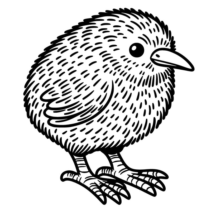 a kiwi bird