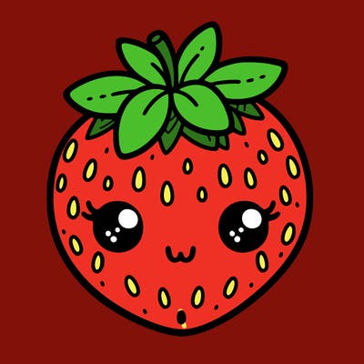 cute strawberry