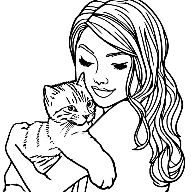 me and my kitten