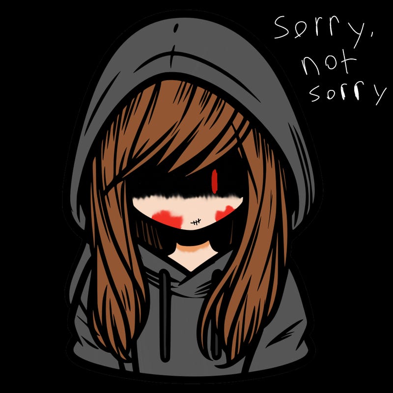 girl with hair covering her face and wearing a hoodie