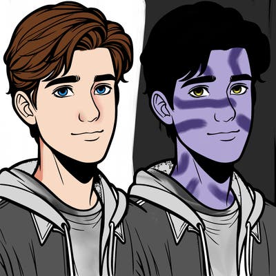 realistic teenage boy