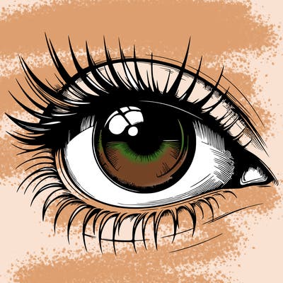 realistic eye