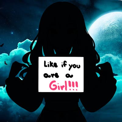 girl holding a blank sign in a long sleeve crop top