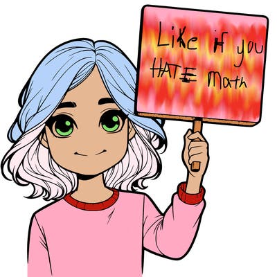 realistic girl holding up a sign