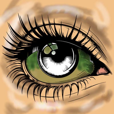 realistic eye