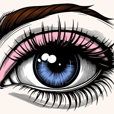realistic eye