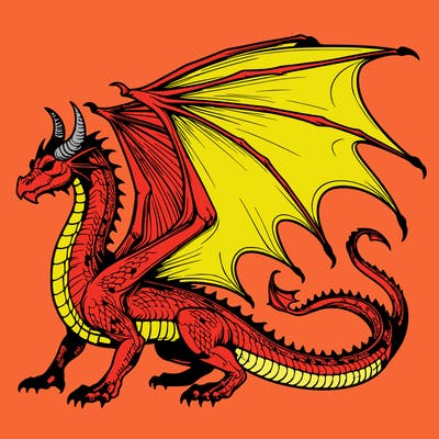 realistic dragon