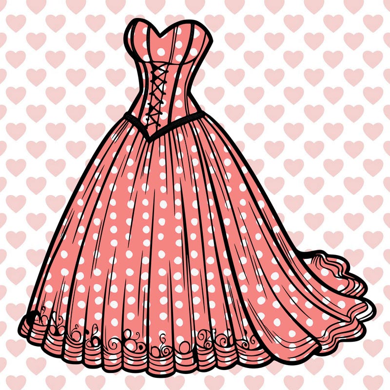 wedding dress-corset and a long and flowy skirt