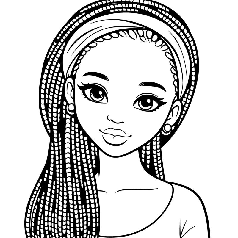 beautiful senegalese teenage girl