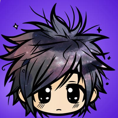 messy hair sharp eyes