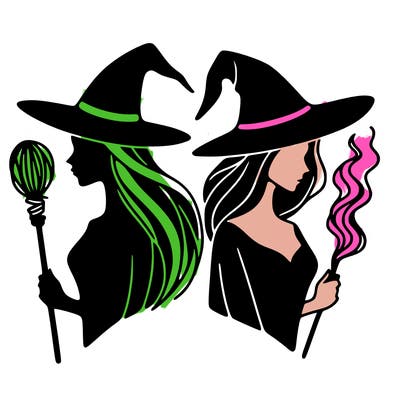 elphaba and glinda