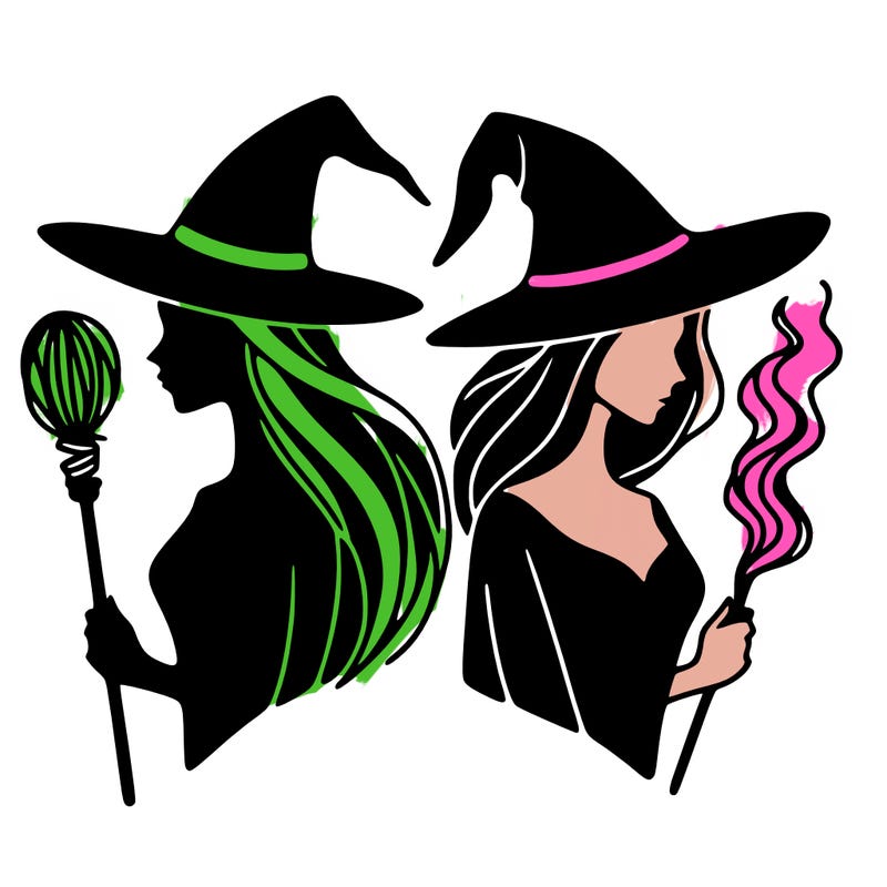 elphaba and glinda