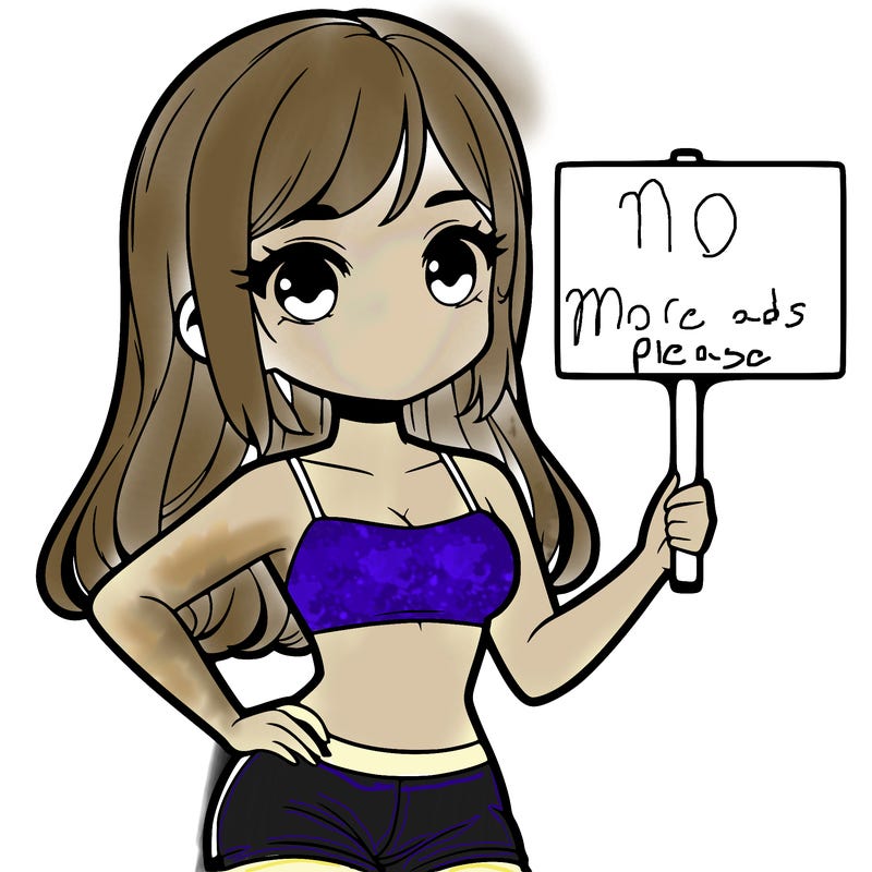 girl in a cute crop top holding a blank sign