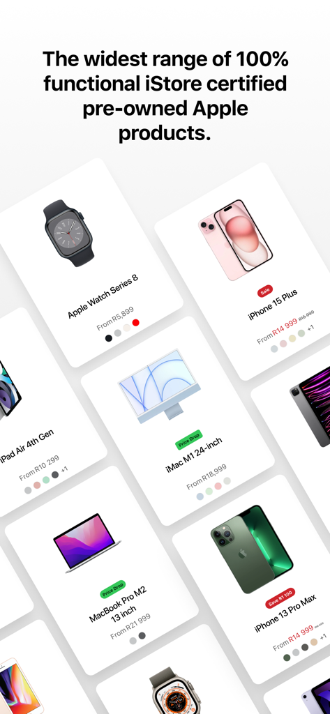 iStore Pre-owned - Wide range of certified pre-owned Apple products like iPhones and MacBooks