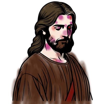 realistic jesus