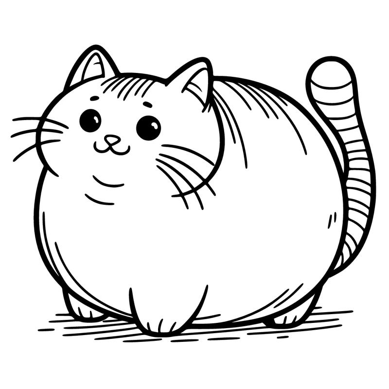a fat cat