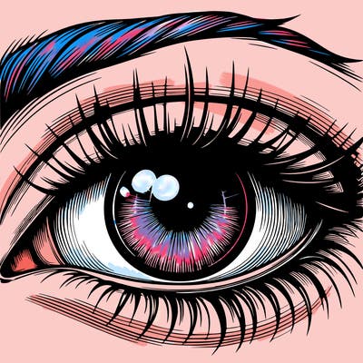 realistic eye