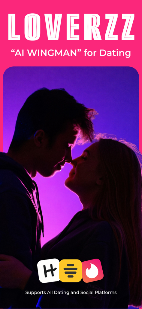 Loverzz + - Loverzz plus AI wingman app for dating and social platforms